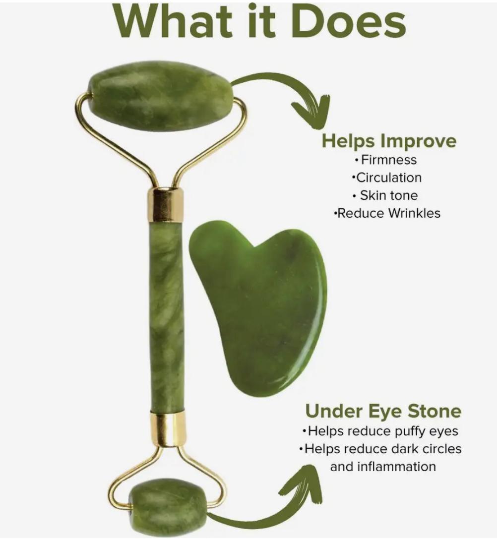 Jade Gua Sha Face Shaping Tool