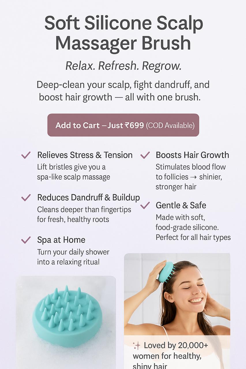 Hair Scalp Massager Brush, Hair Wash Brush, Head Scrubber, Head Massager, Hair Scalp Massager Shampoo Brush, Scalp Massager, Scalp Massager For Hair Growth, Hair Massager, Hair Massager For Hair Growth